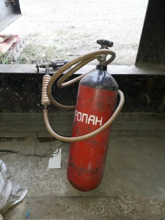 Подключение газовой горелки к баллону без редуктора Неактивно