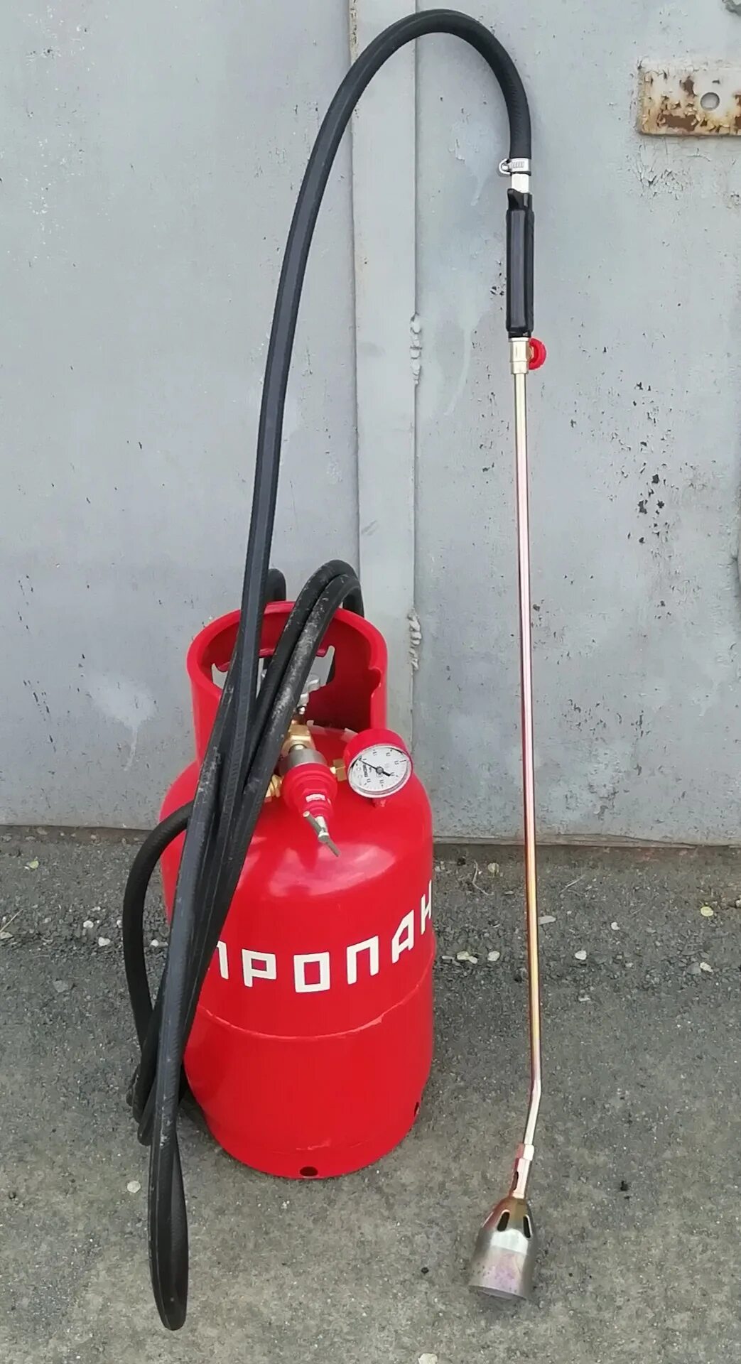 Подключение газовой горелки к баллону без редуктора Газовоздушная кровельная горелка, баллон и редуктор - DRIVE2