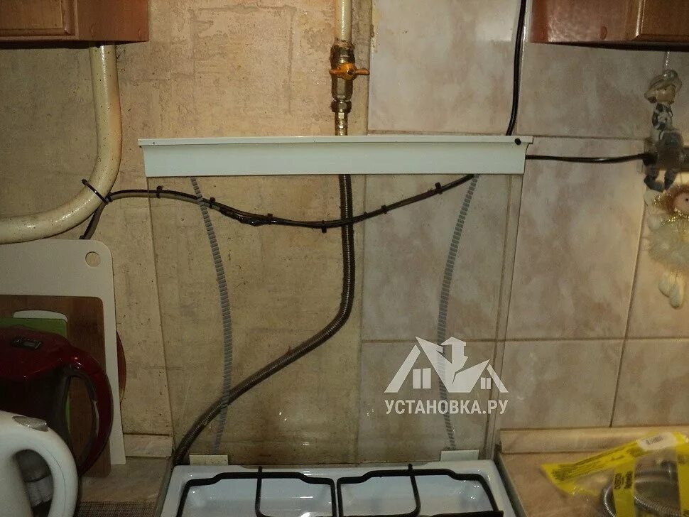 Подключение газовой плиты через мосгаз Установить газовую плиту Darina 1Е6 KM241 312 Bg - цена: 1750 руб., Москва, Гама