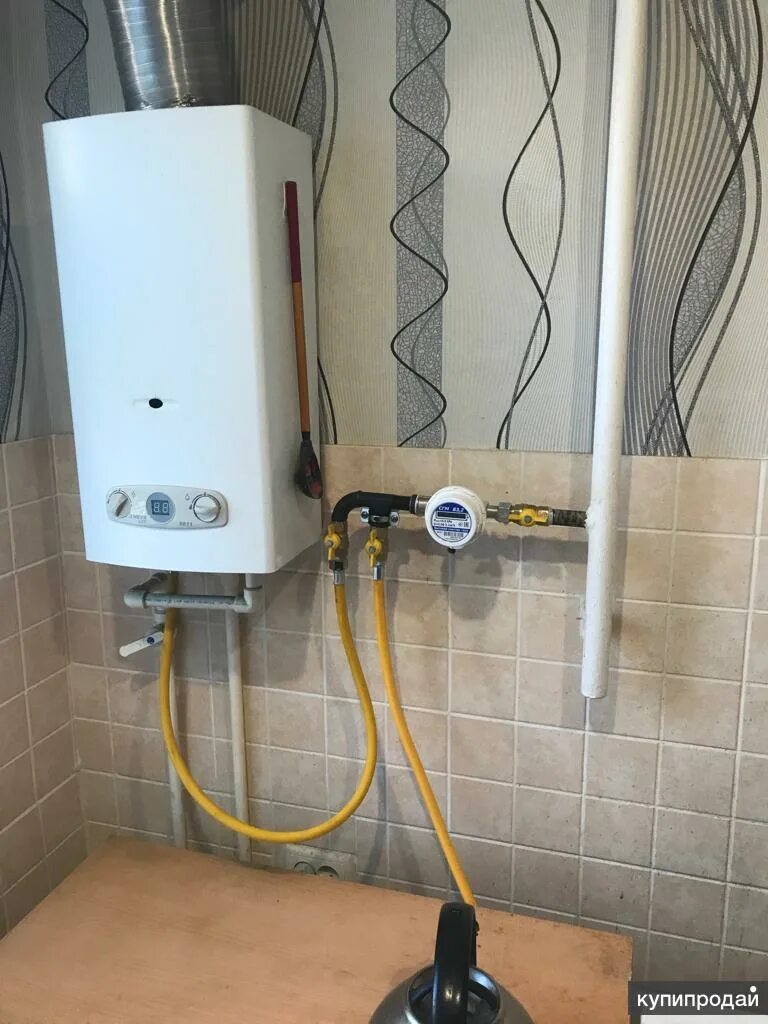 Подключение газовой плиты газовой колонки Установка газового счётчика в Альметьевске