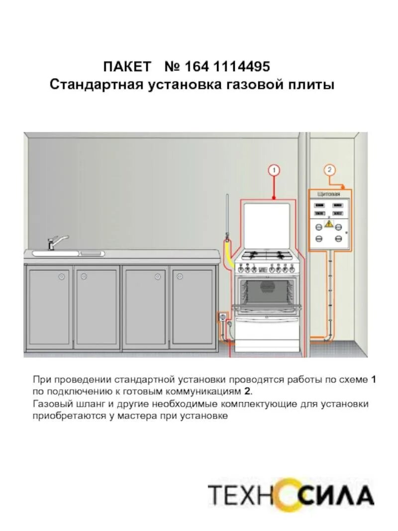 Подключение газовой плиты в калининграде цена Подключение газовой плиты своими руками: требования и нормативы