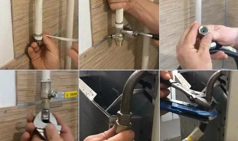 Подключение газовой подводки Подключение газовой плиты