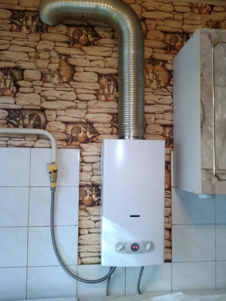 Подключение газовых колонок бойлеров Газовый водонагреватель для дома