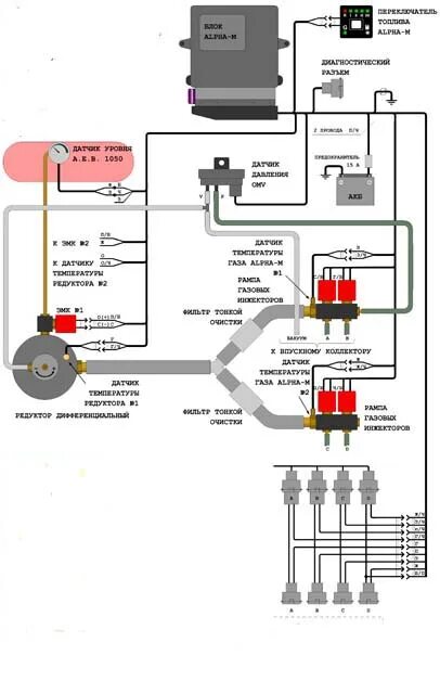 Подключение гбо альфа 4 газ-бензин архив (с. 99) - Мусор