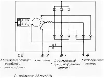 Подключение генератора 3112.3771 01 РСА-СВ - Генератор МАЗ / ПРАМО / 80А 3112.3771 купить низкая цена