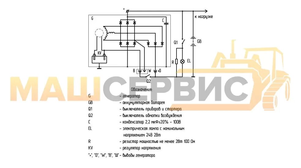 Подключение генератора 3771 камаз Генератор Камаз 28В 80Ам Евро-2, 3 (LKD) 4502.3771 (LKD) в Челябинске, купить в 