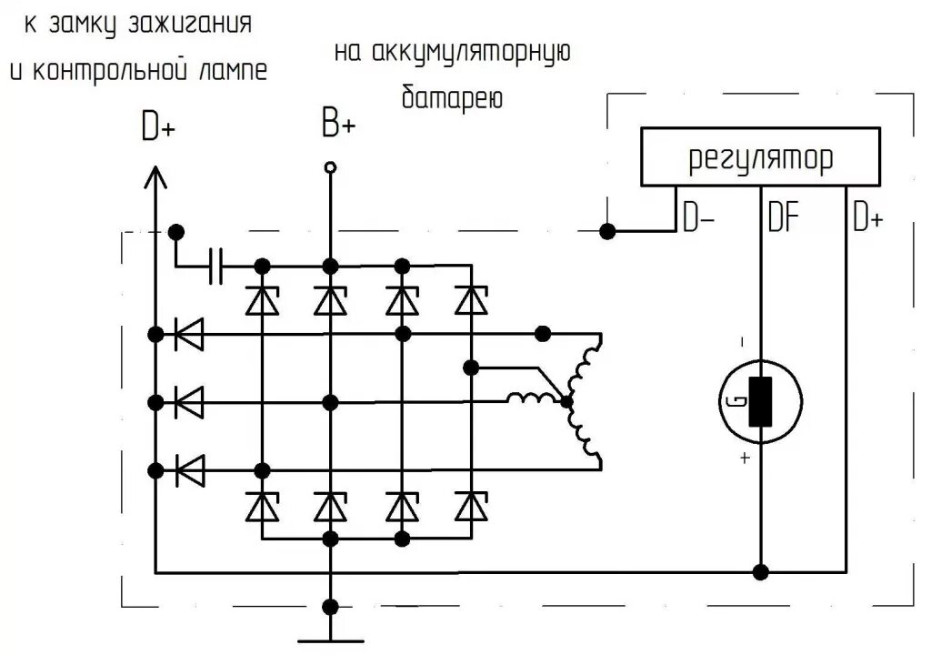 Подключение генератора 4216 Генератор 125а ГАЗ (дв.УМЗ-4216) 14в "элтра" (по лиц.ISKRA) (под клиновой ремень