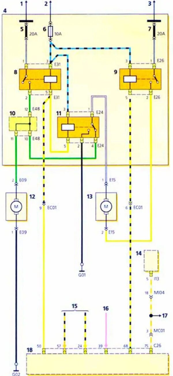 Подключение генератора акцент Тагаз Хендай Акцент. Электросхема соединений генератора