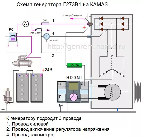 Подключение генератора автомобиля камаз Нужна помощь с подключением генератора Страница 5 Форум ЗиЛ 131/130/133/4331