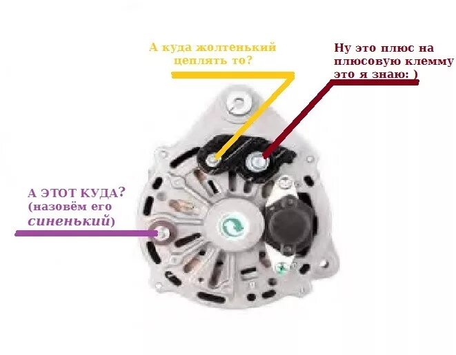 Подключение генератора cummins техвопрос Схема подключения генератора scorpio OHC - Сообщество "Ford Sierra и S