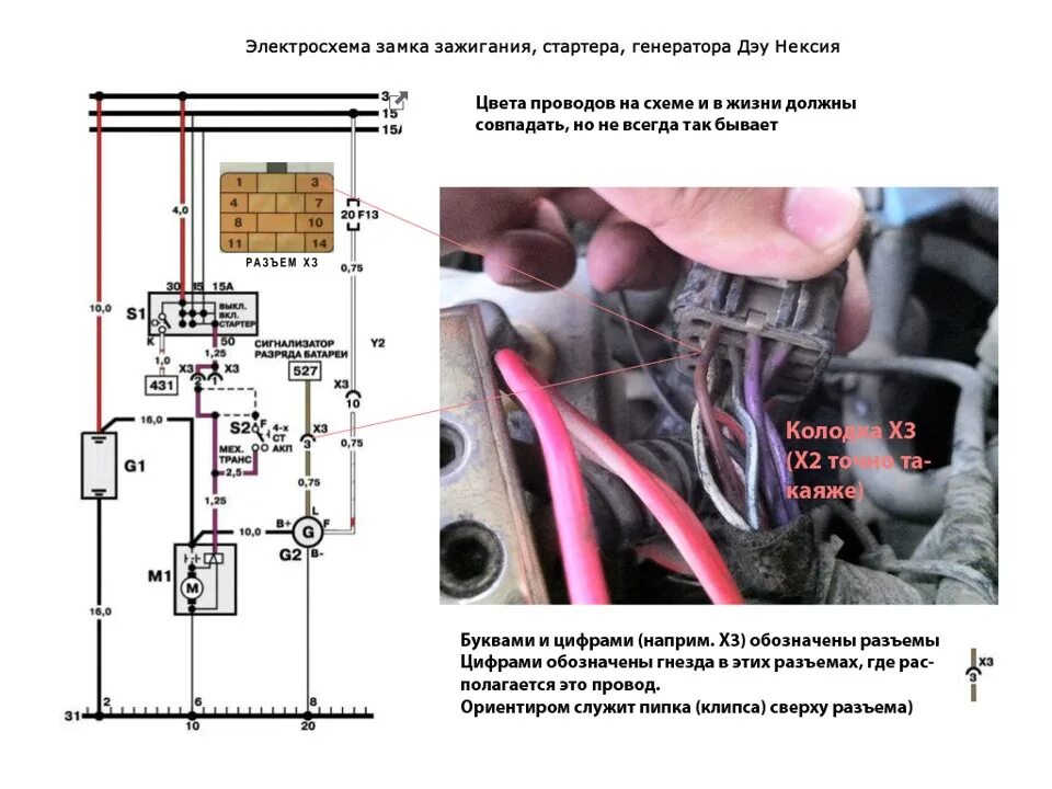 Подключение генератора daewoo nexia DRL (ДХО) в фару Nexia N150 - Daewoo Nexia, 1,5 л, 1999 года электроника DRIVE2