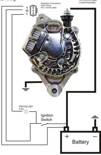 Подключение генератора denso wring a vdo tachometer? IH8MUD Forum