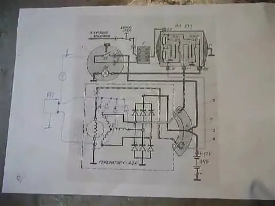 Подключение генератора днепр Схема Подключения Генератора Урал - tokzamer.ru