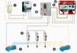 Подключение генератора evoline kb 9000e Подключение генератора к однофазной сети дома
