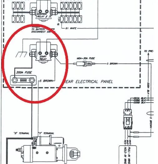 Подключение генератора фредлайнер Diesel Generator Control Panel Wiring Diagram Database