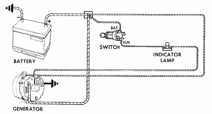 Подключение генератора фредлайнер how to wire ignition switch for 3 wire alternator - Google Search Alternator, Ca