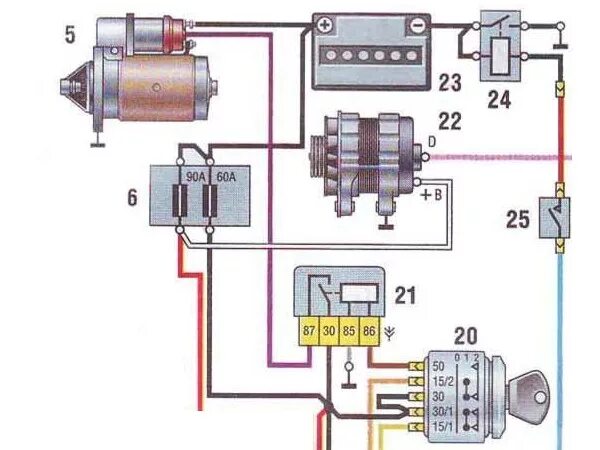 Подключение генератора газ 24 Чуть не сгорел!!! - общая тема о пожароопасных проблемах @ Нива 4x4