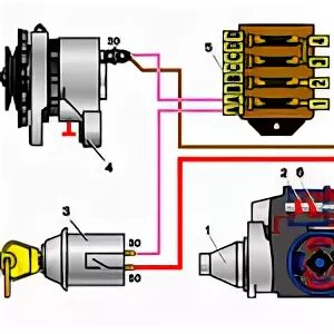 Подключение генератора газ 3307 Картинки КАК ПОДКЛЮЧИТЬ ГАЗ НА ГАЗ 53