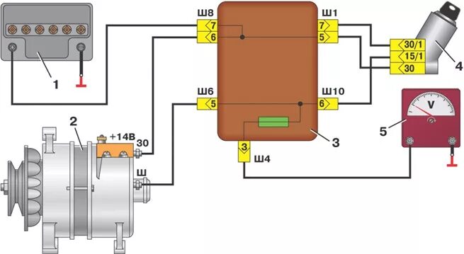 Подключение генератора газ дизель Диагностика - новый генератор - УАЗ 469, 2,4 л, 1974 года запчасти DRIVE2