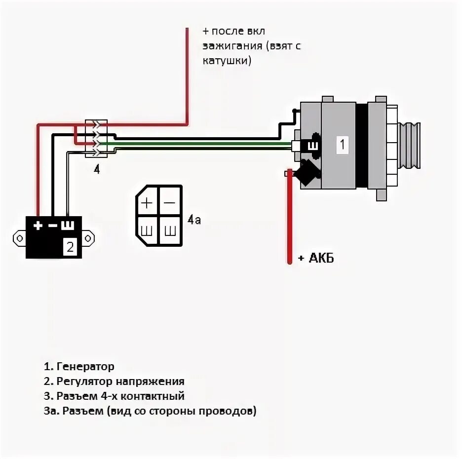 Подключение генератора газель 402 Замена генератора и проводки часть 2. Нужна помощь - УАЗ 3909, 2,5 л, 1994 года 