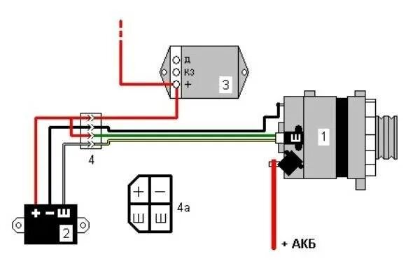 Подключение генератора газель 402 Генератор УАЗ: подключение, схема, ремонт, замена, ремень размер, как проверить,