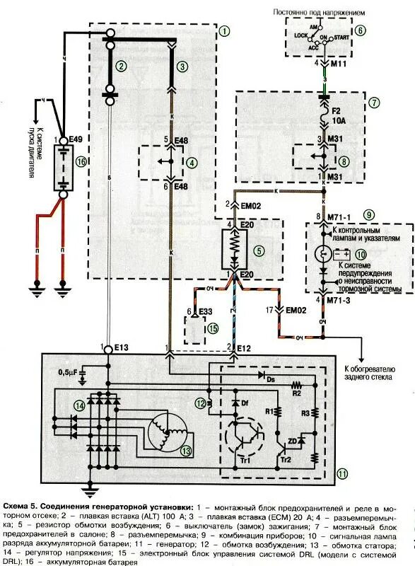 Подключение генератора хендай Ответы Mail.ru: Как работает автомобильный генератор