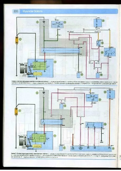 Подключение генератора хендай солярис Схемы электрооборудования Hyundai Solaris с 2011 " Схемы предохранителей, электр