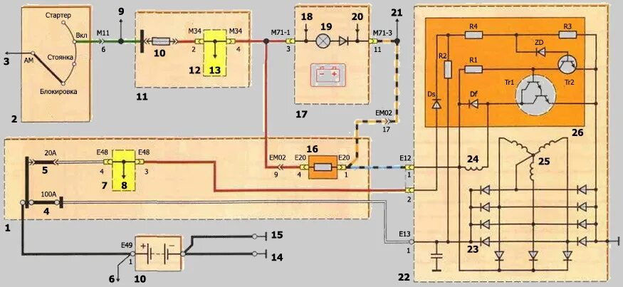 Подключение генератора хендай солярис Ремонт генератора акцента - Hyundai Accent (2G), 1,5 л, 2005 года визит на серви