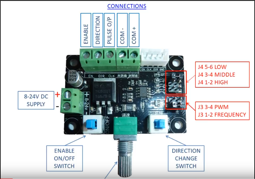 Подключение генератора импульсов к драйверу контроллеру 7tpsm4220 mks osc v1.0 подключение