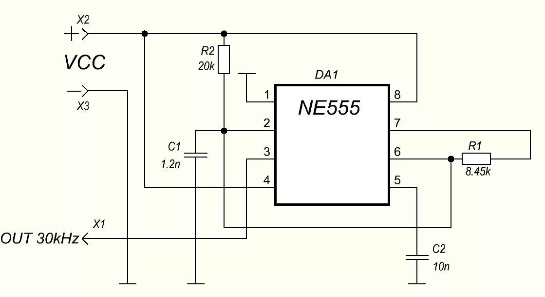Подключение генератора импульсов ne555 схема Помогите Сделать Генератор Прямоугольных Импульсов - Песочница (Q&A) - Форум по 