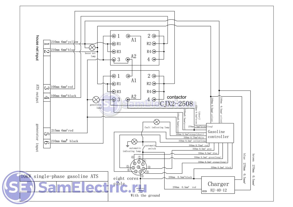 Подключение генератора ipower 3500eax с блоком авр Схемы бензинового генератора FUBAG СамЭлектрик.ру Дзен