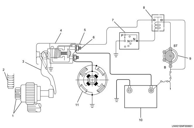 Подключение генератора исузу Function, structure, operation of engine null (4JJ1) Fuel injection, Exhaust gas