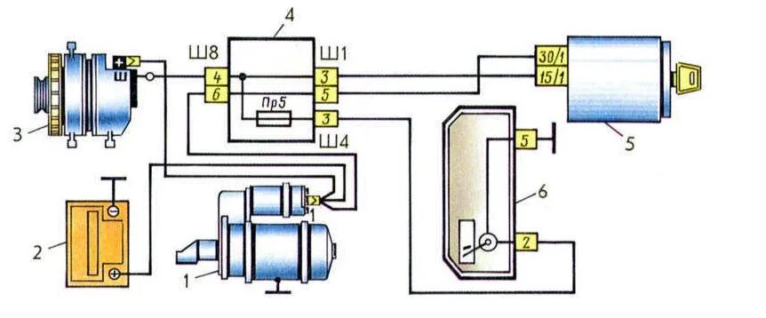 Подключение генератора иж ода схема Внимание викторина на знание проводки а/м Москвич. - ИЖ Москвич 412, 1981 года н