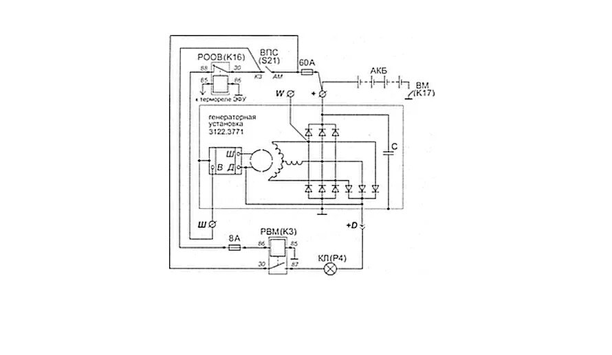 Подключение генератора камаз евро 5 схема Скачать картинку НАПРЯЖЕНИЕ СЕТИ КАМАЗ № 65
