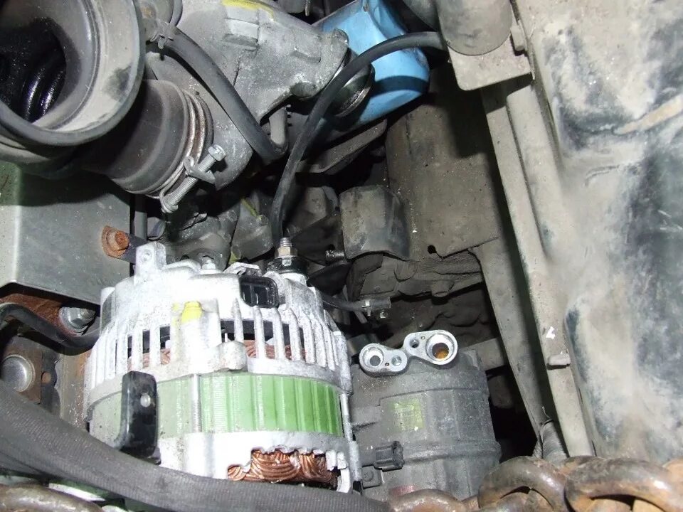 Подключение генератора ниссан террано тд27 Установка QD32 День 1 - Nissan Terrano I, 3,2 л, 1991 года тюнинг DRIVE2