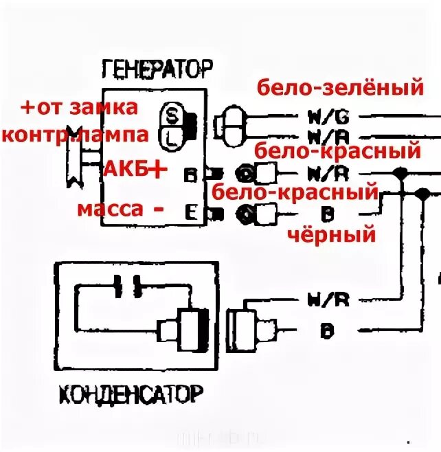 Подключение генератора ниссан террано тд27 Не заряжается акуумулятор - Клуб любителей микроавтобусов и минивэнов