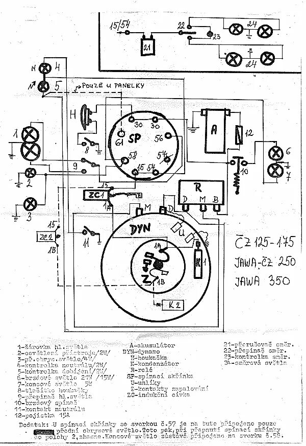 Подключение генератора от мотоцикла ява 350 старушка JawaOld :: гараж