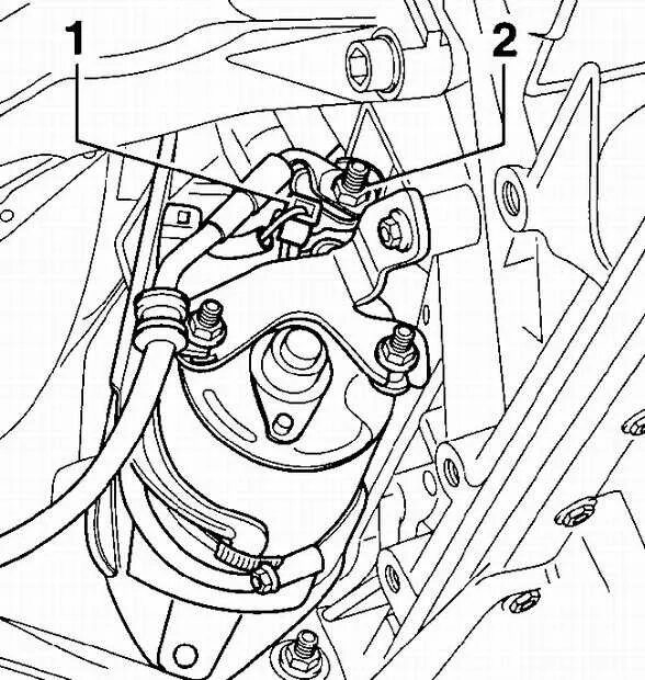 Подключение генератора пассат б5 Подключение генератора к системе электропитания - Volkswagen Passat B5, 1,8 л, 2