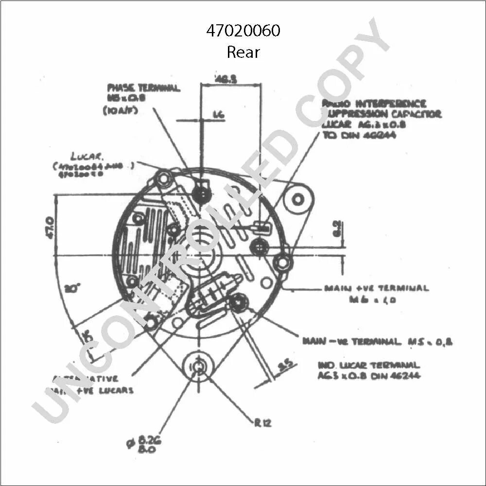 Подключение генератора скания a127 alternator wiring diagram