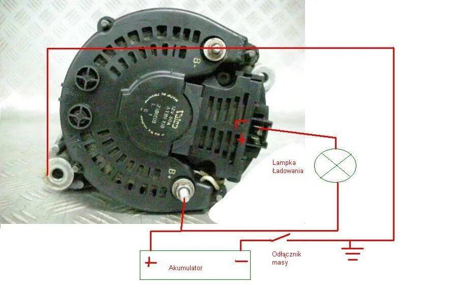 Подключение генератора валео Jak podłączyć alternator VALEO do T-25? - elektroda.pl