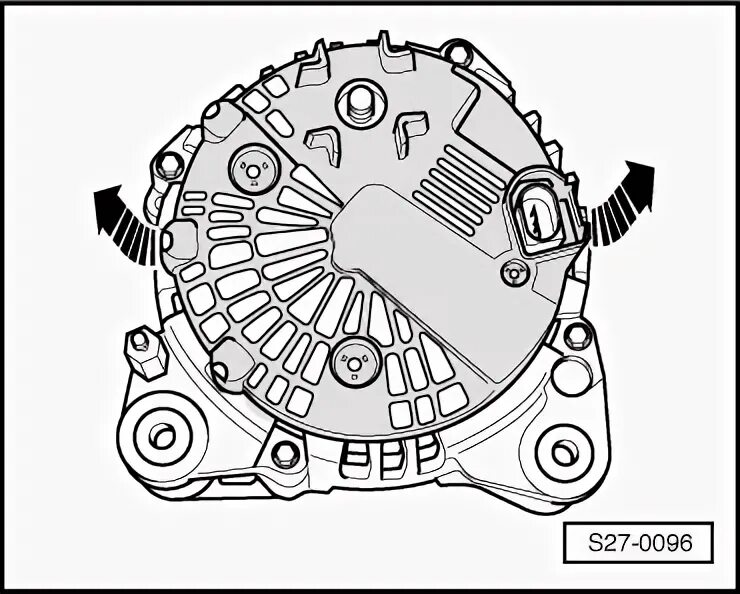 Подключение генератора валео Skoda Workshop Service and Repair Manuals Octavia Mk2 Vehicle electrics Electric