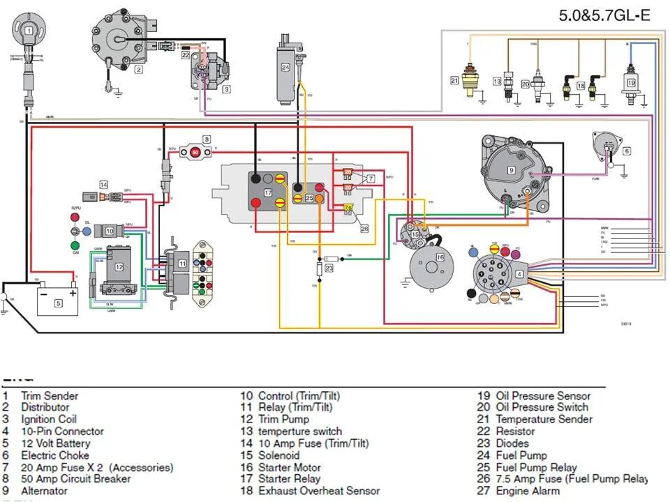 Подключение генератора вольво Volvo Penta Aq125a Wiring Diagram Volvo Penta Wiring Harness Diagram Fokus Fuse1