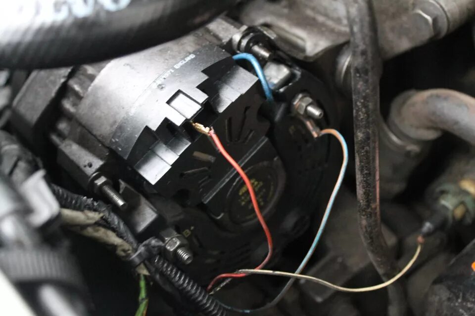 Подключение генератора vw Ремонт генератора - Volvo 460, 1,8 л, 1994 года электроника DRIVE2