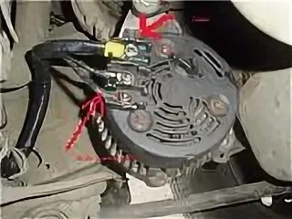 Подключение генератора vw как должны быть подключены провода к генератору - Escort - Ford Club