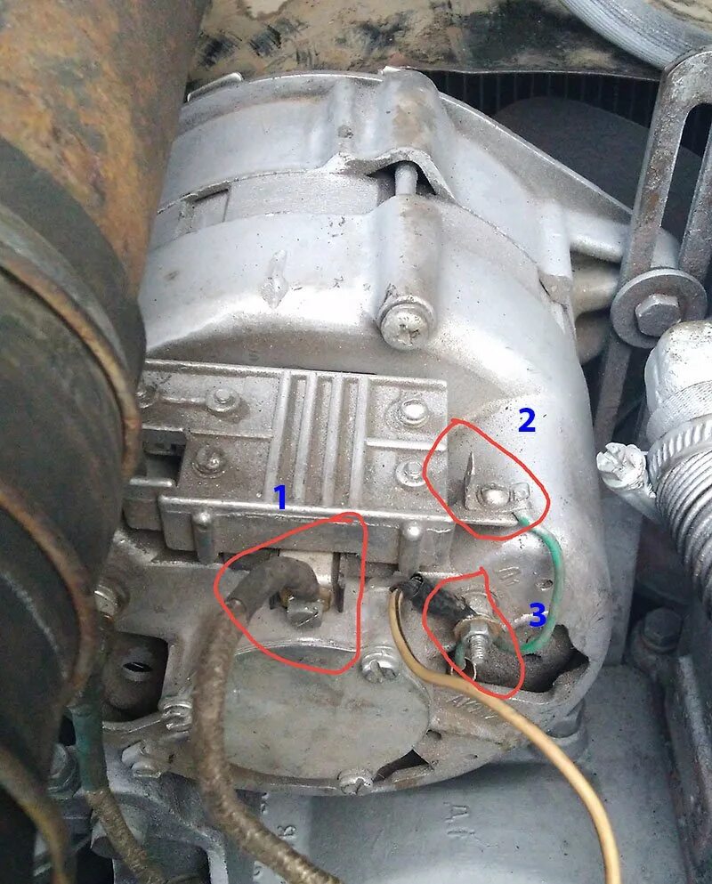 Подключение генератора ямз 238 Как подключить генератор HeatProf.ru