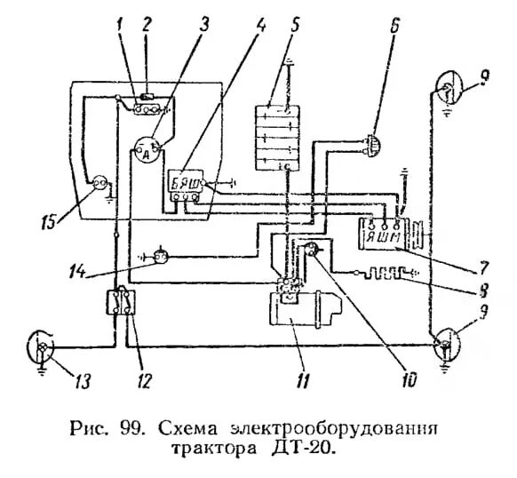 Подключение генератора юмз 6 схема Схема трактора юмз - найдено 76 картинок