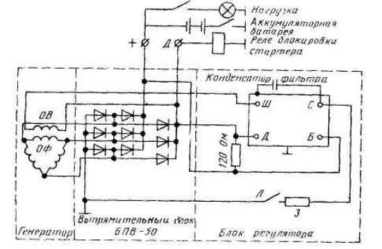 Подключение генератора юмз 6 схема Генератор МТЗ-82: схема подключения, разборка, как проверить, диагностика