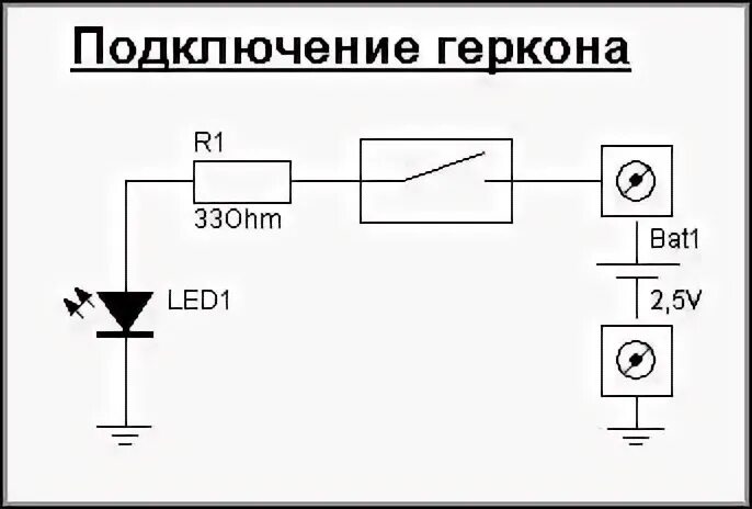 Подключение геркона к сигнализации Выключатель герконовый: что это, принцип работы