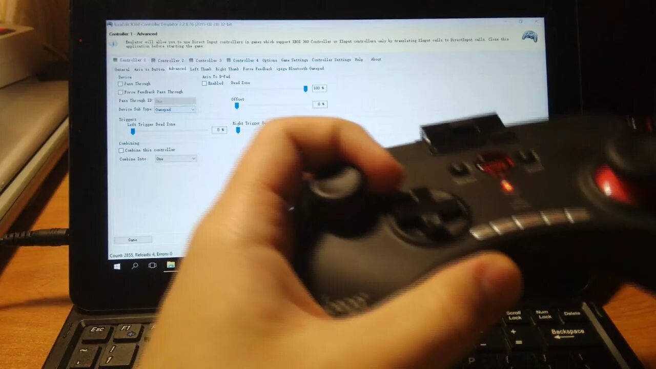 Подключение геймпада к пк windows 10 Как подключить BlueTooth геймпад Exeq (Ipega) Renegade к Windows с помощью X360c