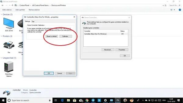 Подключение геймпада к пк windows 10 How to calibrate Xbox One Controller in Windows PC